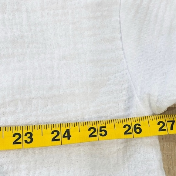 Joie 100% cotton tee muslin airy summer top - Picture 8 of 10